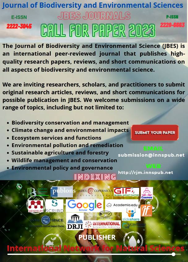 call for papers environmental research